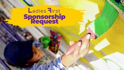 ladies first street art sponsorship proposal